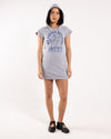 Aries Arise Angel of Nothing Hooded Dress Grey