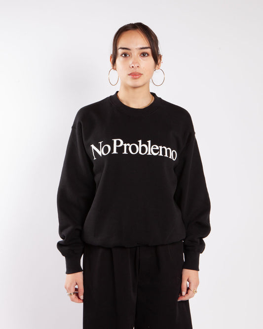 Aries No Problemo Sweatshirt Black