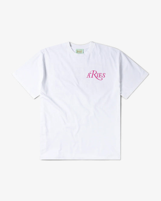 Aries x Rizzoli SS Tee White