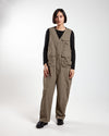 Olive Beams Boy women’s overalls, front view