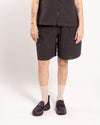 Brain Dead Gingham Shorts Black
