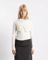 COOR Layered Bra Top Cream