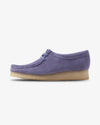 Clarks Originals Wallabee, Purple shoe, women, side view