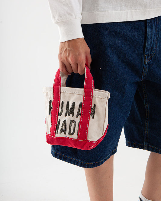 Human Made Canvas Tote Small Off White