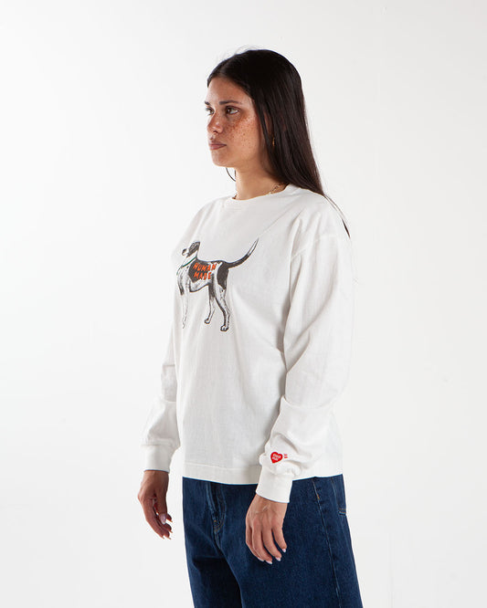 Human Made Graphic L/S Shirt White