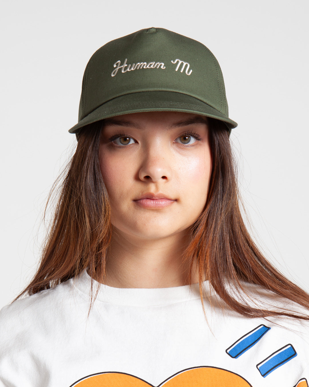 Human Made Spanel Twill Cap Olive Drab Human Made Spanel Twill Cap Olive Drab