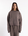 Jordan x IH Essentials Crop Sweater Cave Stone