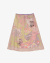 Brain Dead Leomi Double Slip Skirt Pink