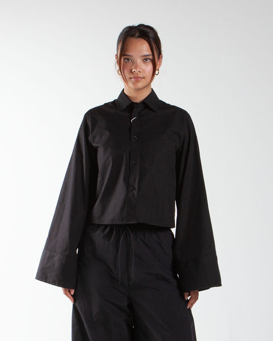 MM6 Maison Margiela Cotton Shirt Black