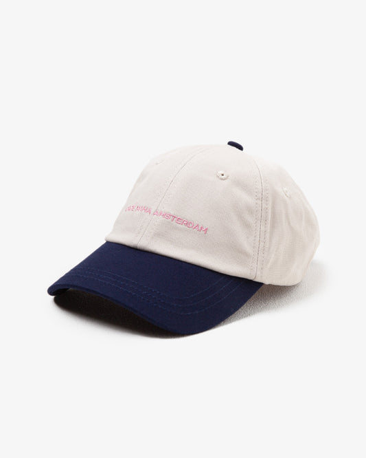 Maha Amsterdam Cafe Cap Ecru Navy