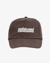 Metalwood Studio Metal Logo 5-Panel Hat Brown