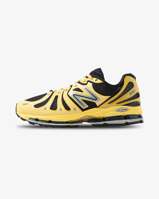 New Balance 1890, yellow sneaker, side view
