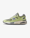 New Balance Made in UK 991v2 Green Banana/Moss