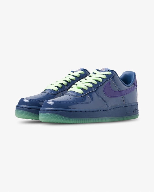 Nike, Air Force Low, Mystic Navy, blue sneaker, women, front view