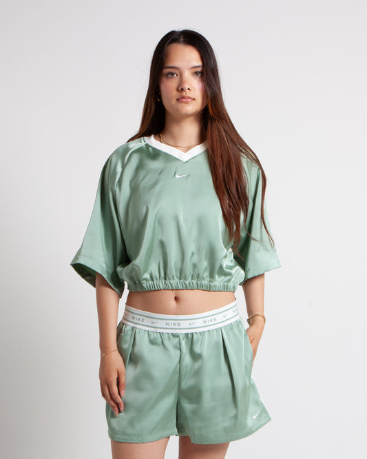 Nike Sportswear Satin Top Steam/Sail
