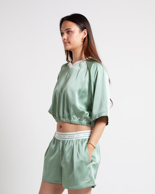 Nike Sportswear Satin Top Steam/Sail