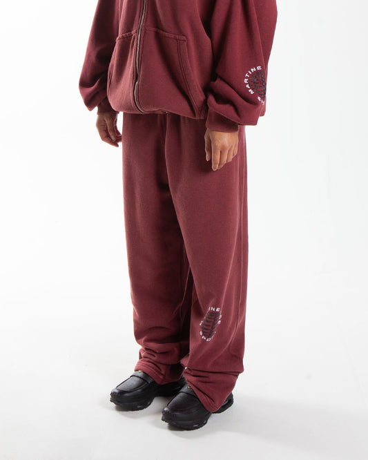 Nike x Martine Rose Fleece Pants Team Crimson/HTR