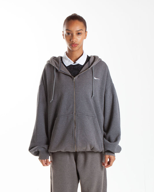 Nike x Martine Rose Zip-Up Hoodie Charcoal Heathr/Dark Steel Grey