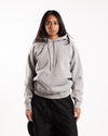 Pop Trading Company Hearts Hooded Sweat Heather Grey