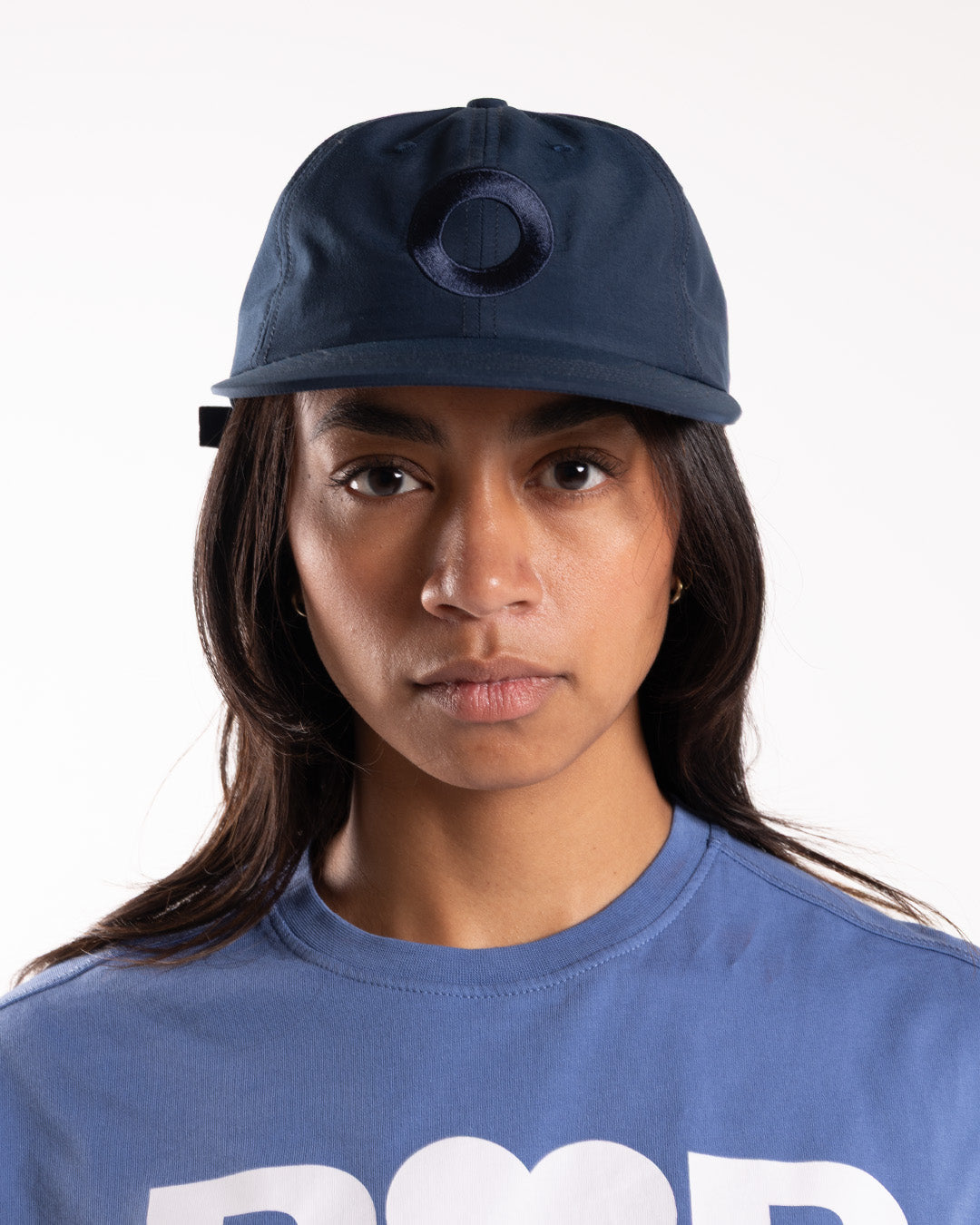 Pop Trading Company O Sixpanel Hat Navy Pop Trading Company O Sixpanel Hat Navy