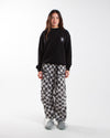 Potato Head Yin-Yang Crewneck Pullover Black