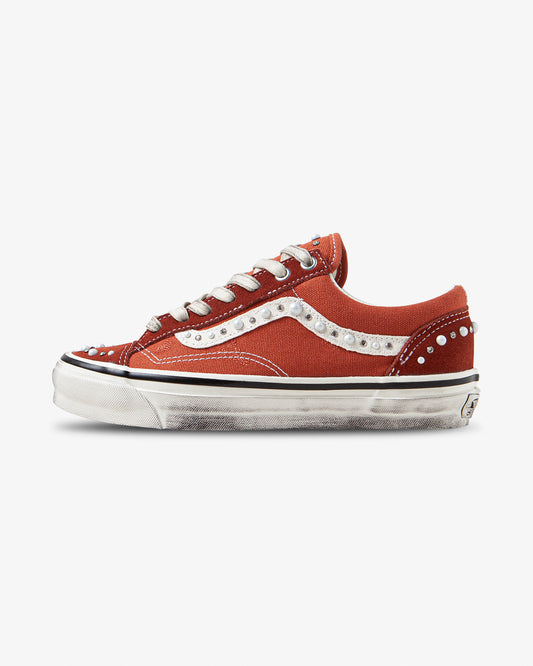 Vans LX Old Skool 36 Pearlized Red/White