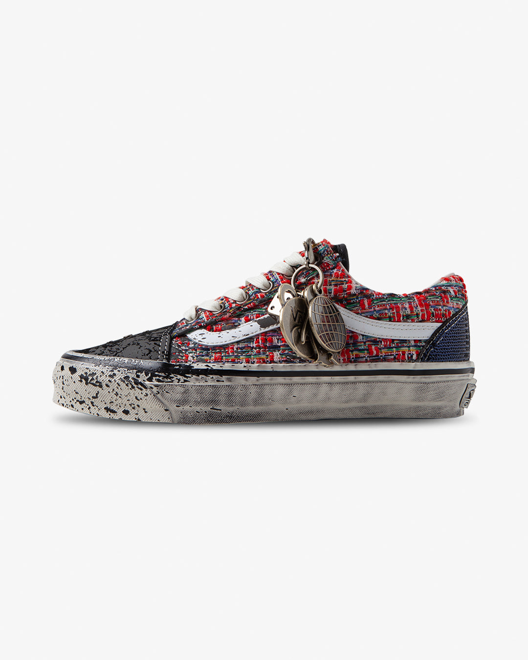 Vans Premium Old Skool Red/Black - Charms Pack Vans Premium Old Skool Red/Black - Charms Pack