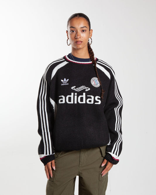 adidas Adicolor Blokecore Crew Black