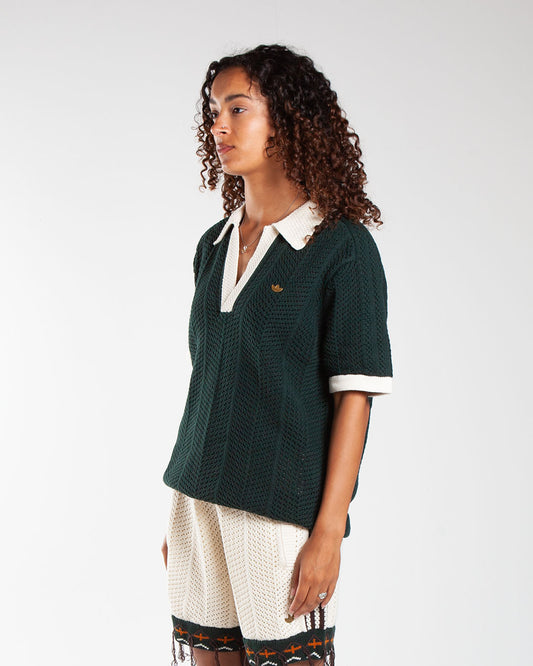 adidas x CLOT Pique Polo Green
