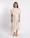 adidas x Simone Rocha Frill Dress Chalk White