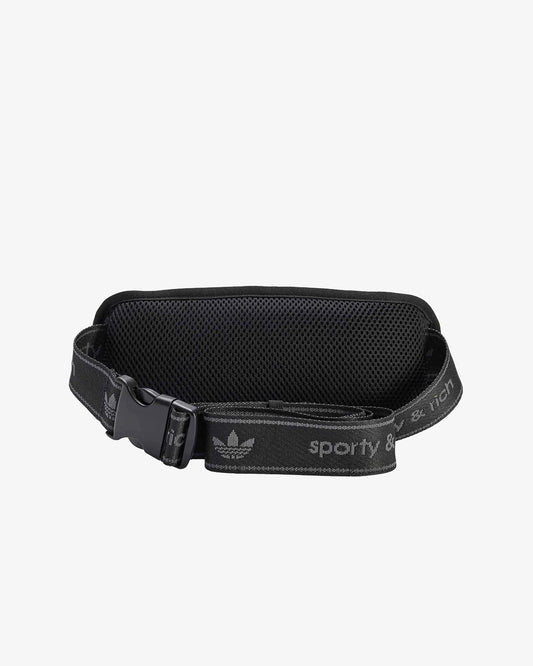 adidas x Sporty & Rich Waist Bag Black