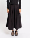 and wander Oversized Cargo Skirt Black