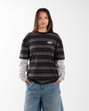 Metalwood Studio Double Layer Striped T-Shirt