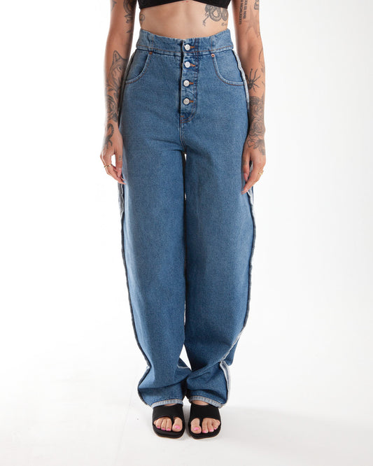 MM6 Maison Margiela 5 Pocket Pants Blue