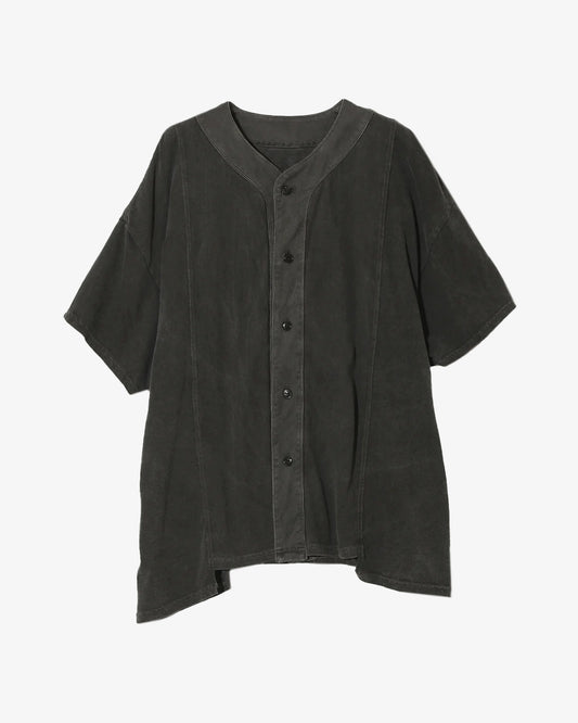 Rebuild by Needles 3 Cut Wide Baseball Tee Over Dye Black
