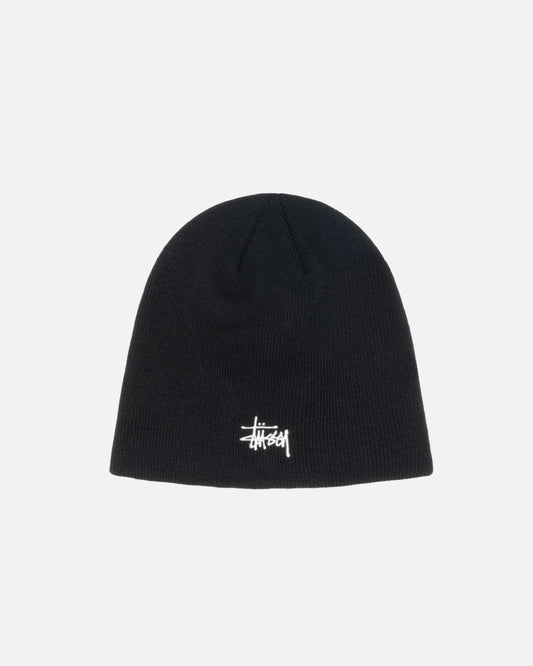 Stüssy Basic Skullcap Beanie Black