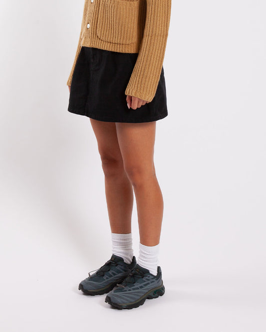 Carhartt WIP W' Billie Single Knee Skirt Black Stone Washed