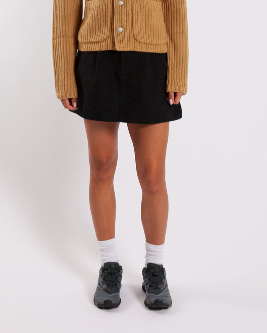 Carhartt WIP W' Billie Single Knee Skirt Black Stone Washed