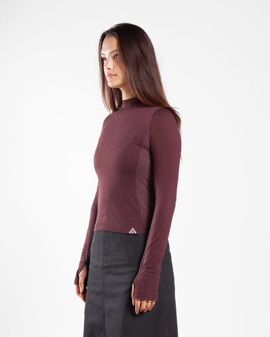 Nike ACG 'Delta River' LS Top Burgundy Crush