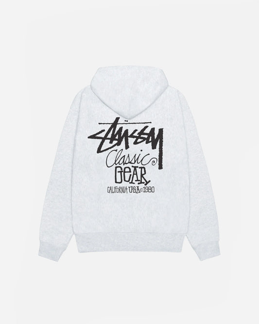 Stüssy Classic Gear Hood Ash Heather