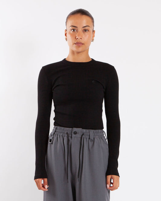 Carhartt WIP W' L/S Philipa T-Shirt Black