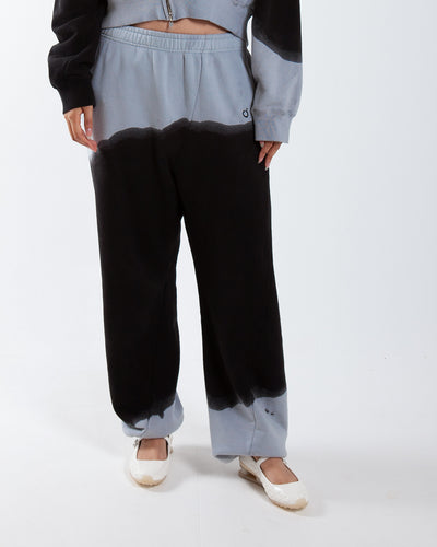 Nomarhythm Textile Hand Dye Twist Pants Gray/Black
