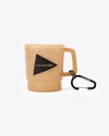 and wander Logo PP Mug Beige