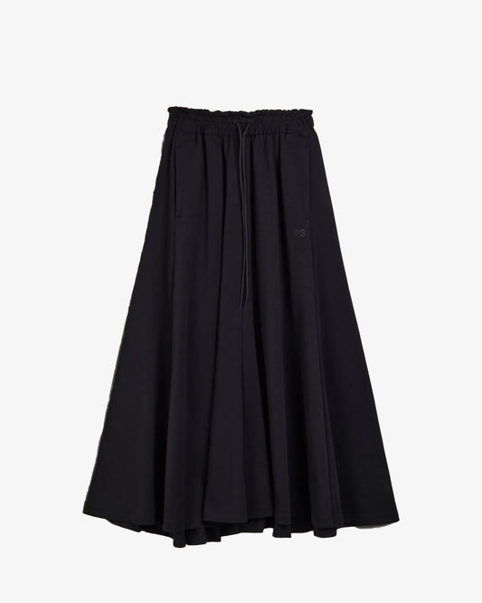 Y-3 3-Stripes Track Skirt Black