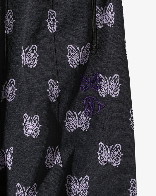 Needles x Kae Tanaka H.D. Track Pant - Poly Jacquard Black