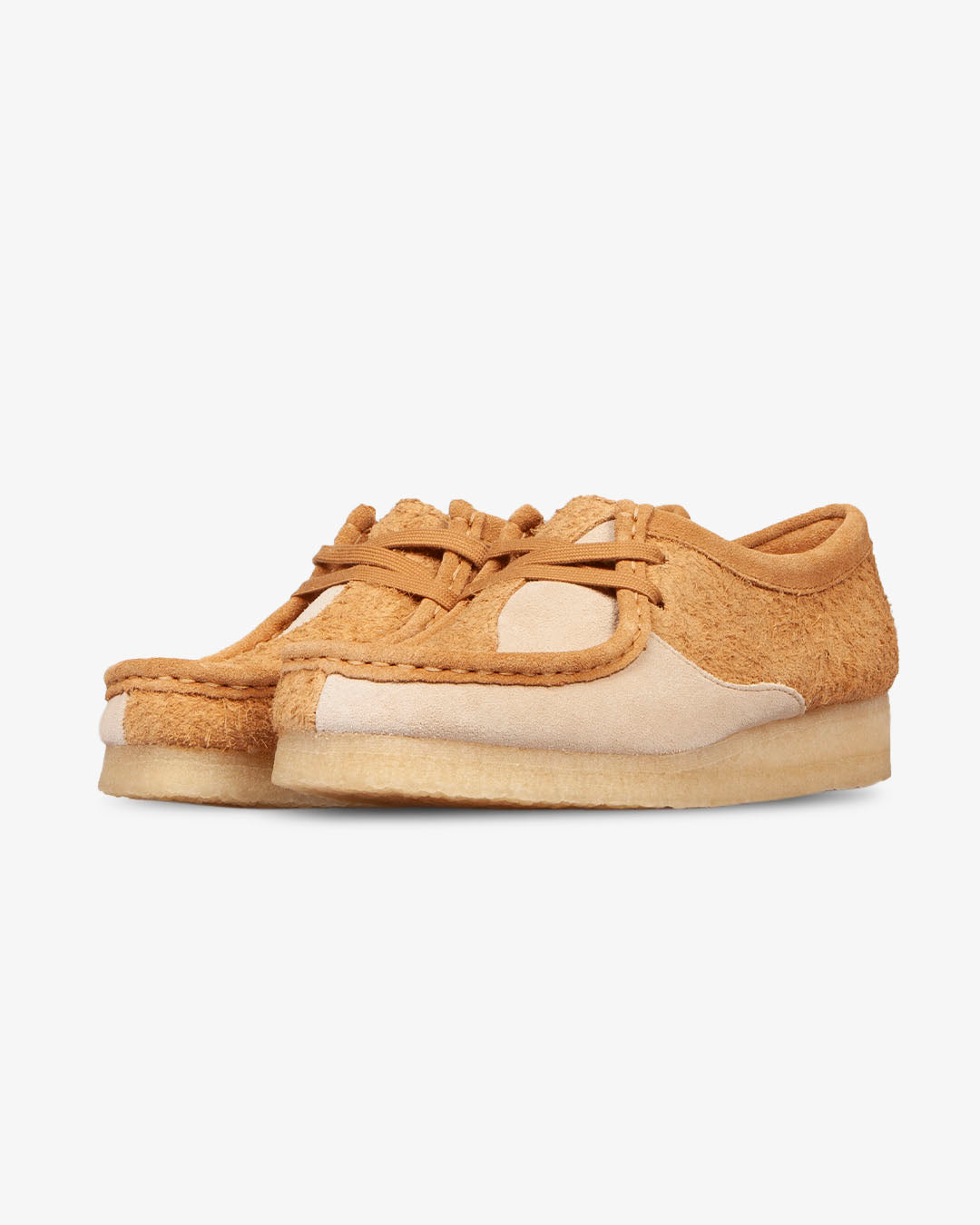 Clarks Originals Wallabee Mid Tan Combi