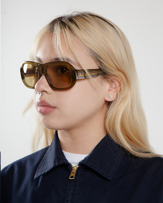 Flatlist Ford Crystal Olive/Smoked Olive Lens