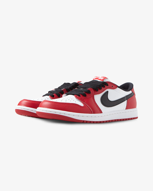 Chicago Air Jordan 1 Low OG, angled front view