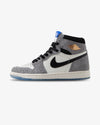 Air Jordan 1 Retro High OG All-Star sneakers, grijs, wit en blauw, zijkant