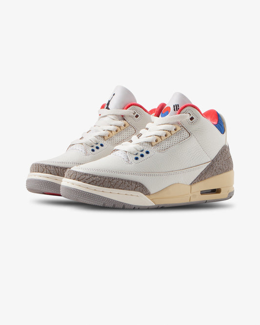 Air Jordan 3 Retro Seoul 2.0 White Black Sport Royal